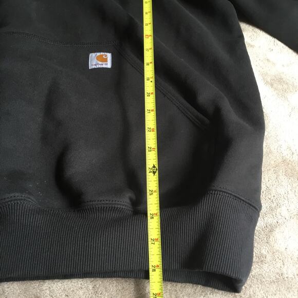 Carhartt Rain Defender Original Fit Heavyweight 1/4 Zip Hoodie Men’s Sz L - Picture 7 of 8